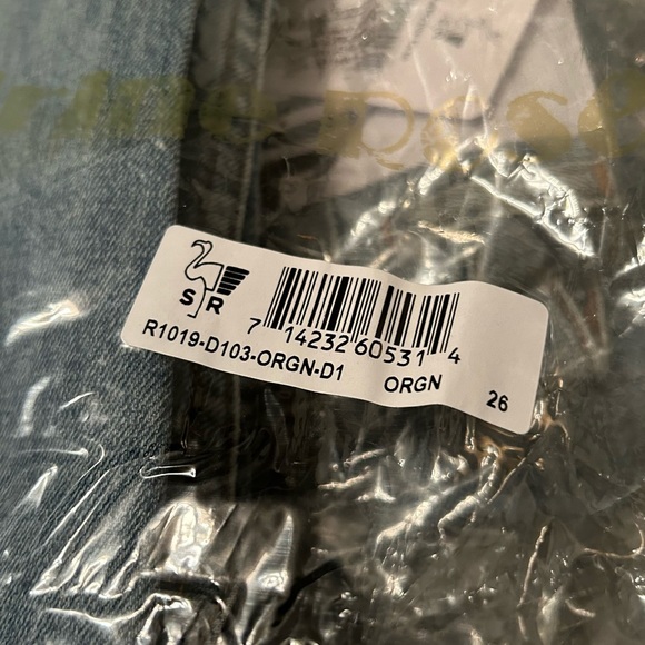 NWT Free People Sandrine Rose Sz 26 Original Wash Straight Fit Jeans! - Picture 14 of 14